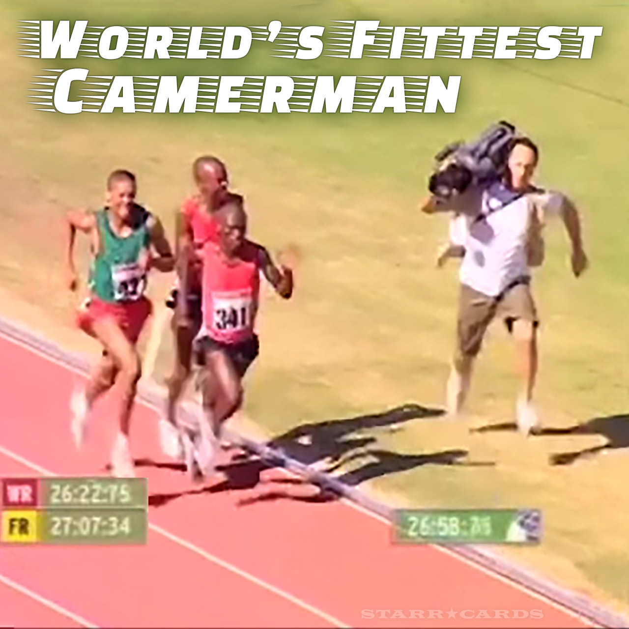 Shot at Glory: World's fittest cameramen outrace 10K runners ...